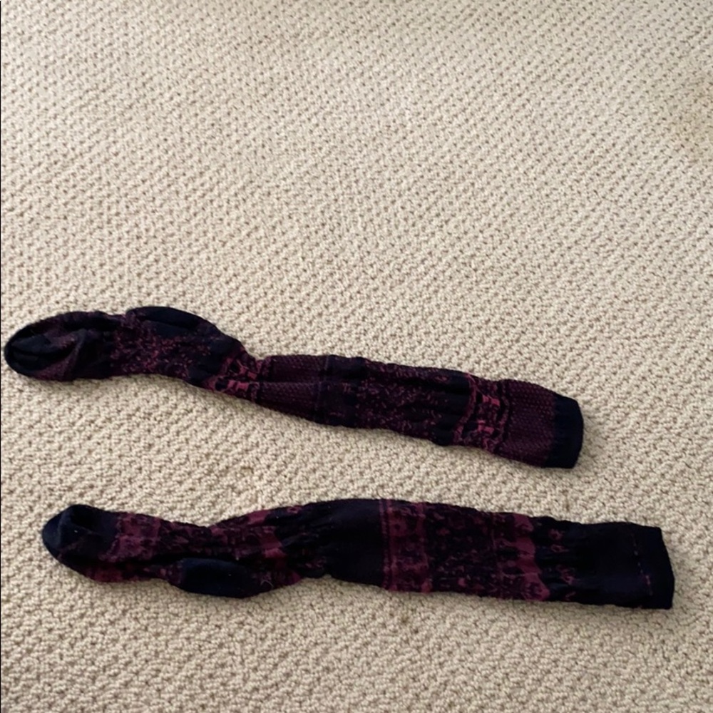 Free people thigh high socks